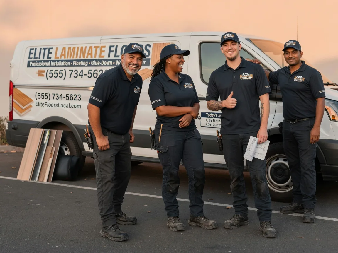 Laminate flooring installation company in Hornick, IA